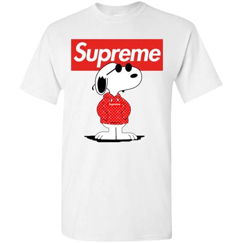 Snoopy Supreme Louis Vuitton Shirt 